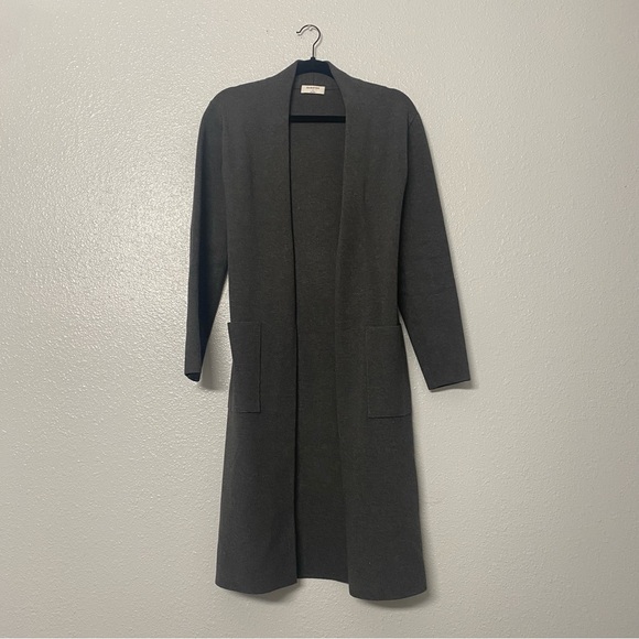 ARITZIA Ty Cardigan (Peppercorn Grey) - Picture 2 of 4